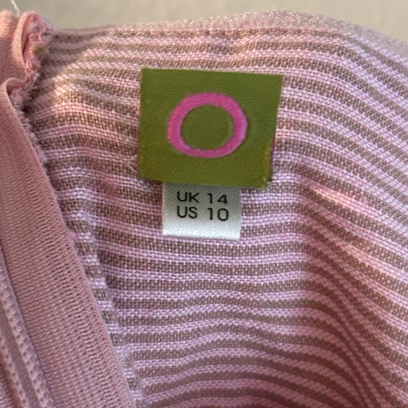 Pink Ruched Ruffled Midi Dress - Picture 5 of 5